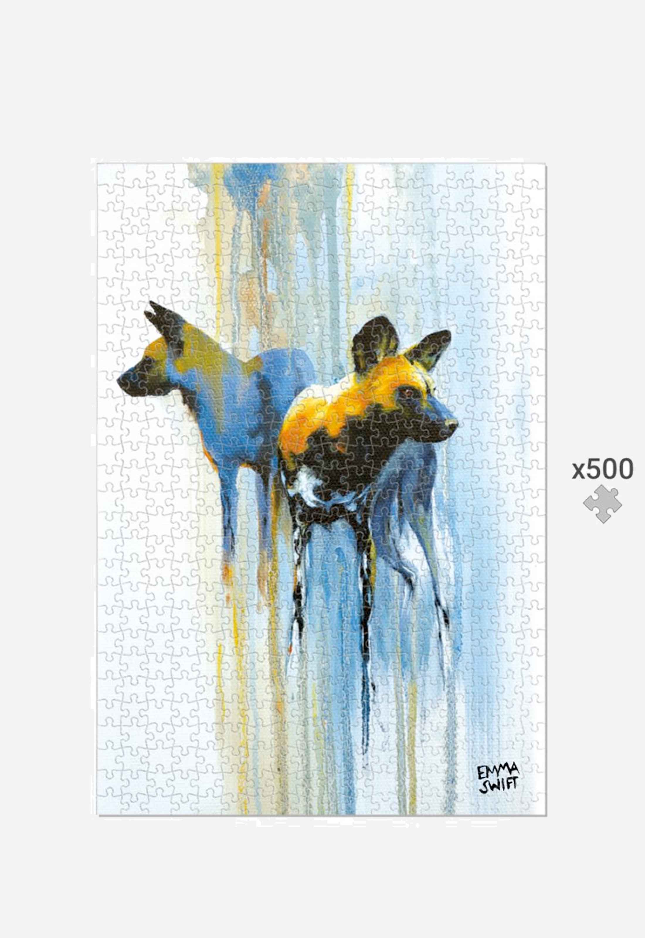 Painted Dogs Jigsaw