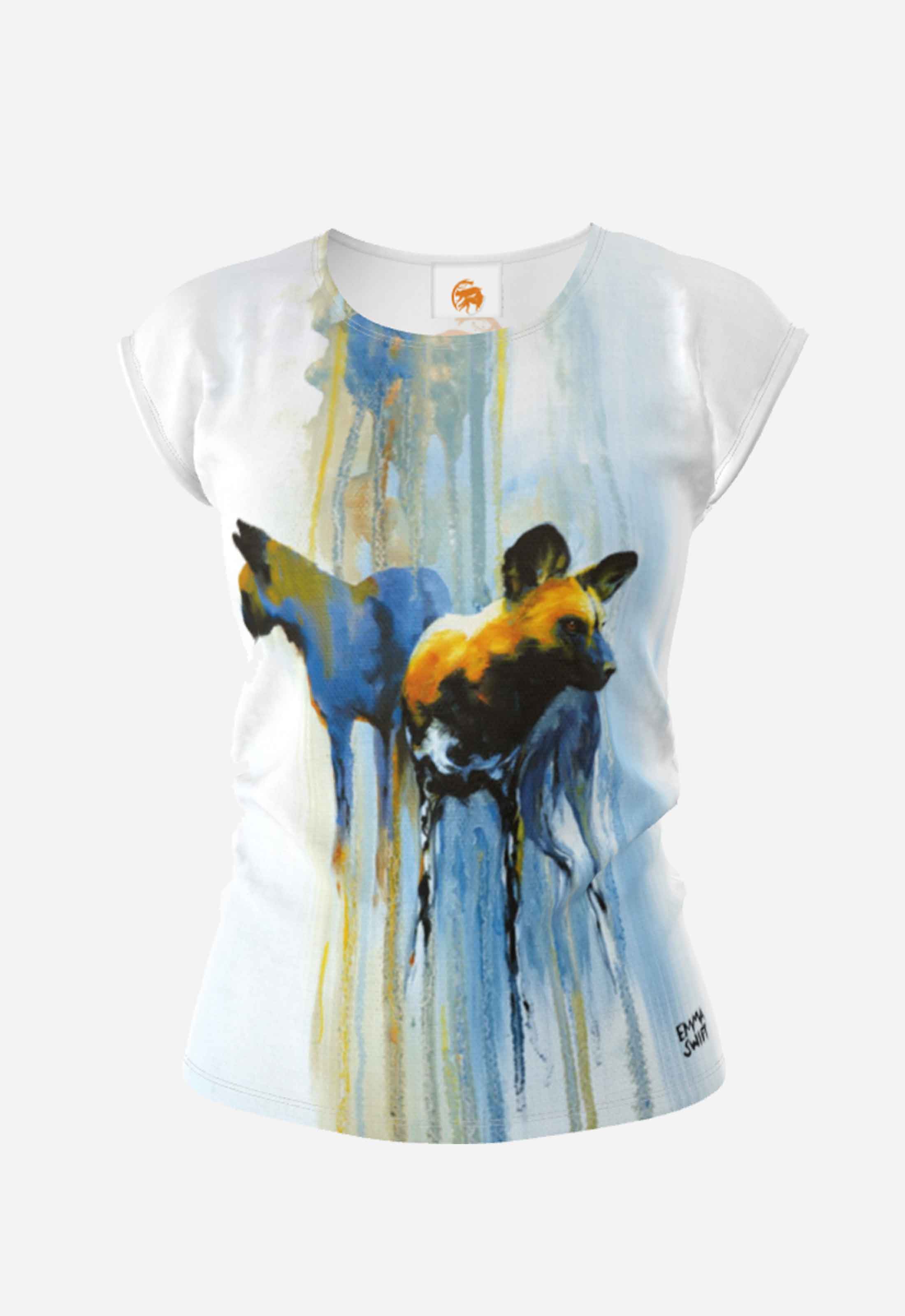 Painted Dogs Women's T-Shirt